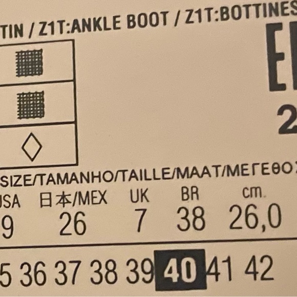 New Zara Black Ankle Boots - Picture 4 of 4